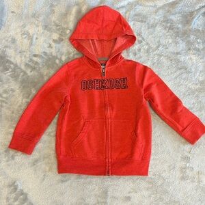 OshKosh  B'gosh - full zip hoodie. Size 2T